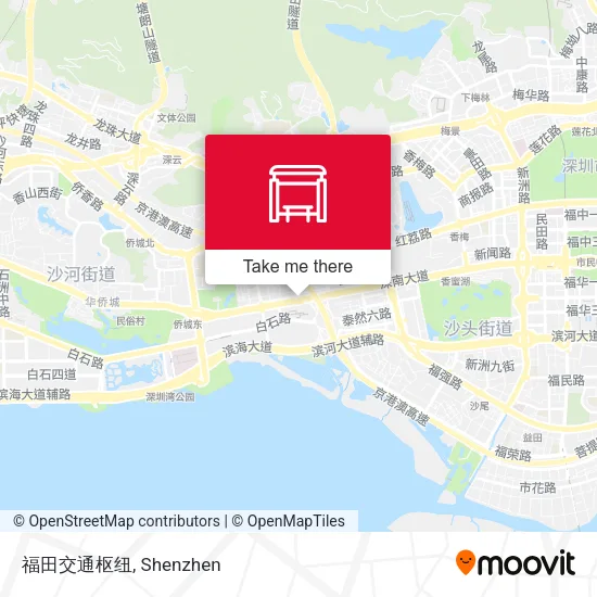 福田交通枢纽 map