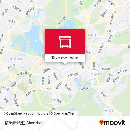 横岗新城汇 map
