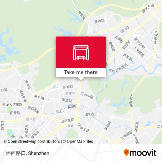 坪西路口 map