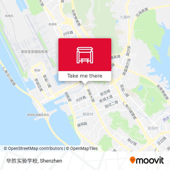华胜实验学校 map