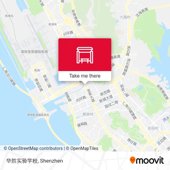 华胜实验学校 map