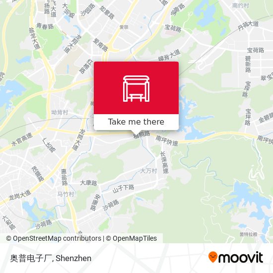 奥普电子厂 map