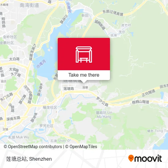 莲塘总站 map
