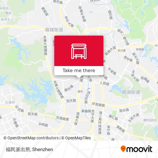 福民派出所 map