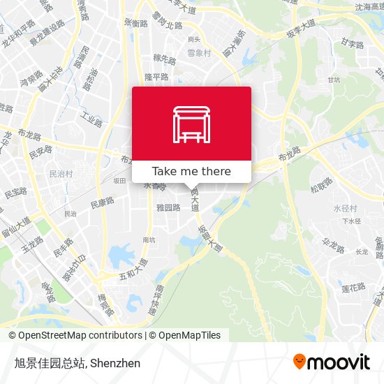 旭景佳园总站 map