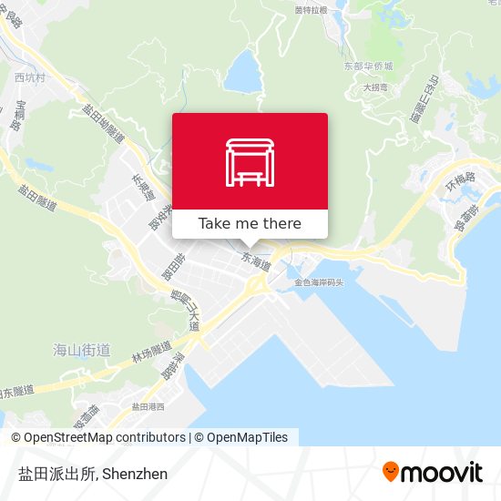 盐田派出所 map
