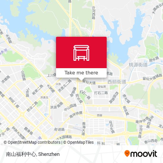 南山福利中心 map