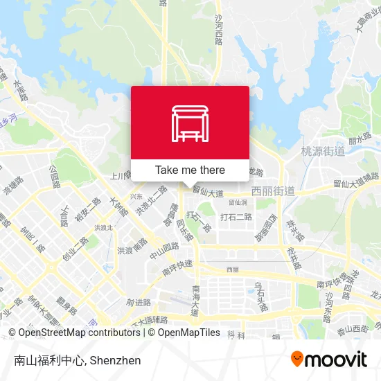 南山福利中心 map