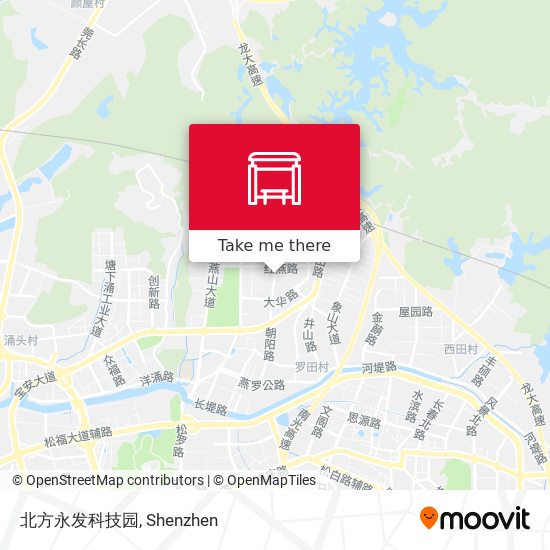 北方永发科技园 map