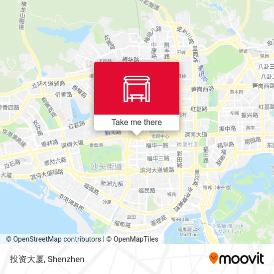 投资大厦 map