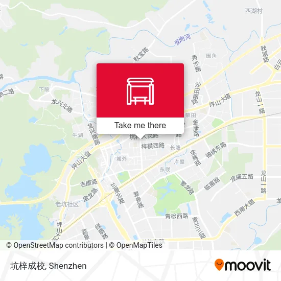 坑梓成校 map