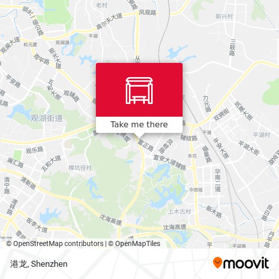 港龙 map