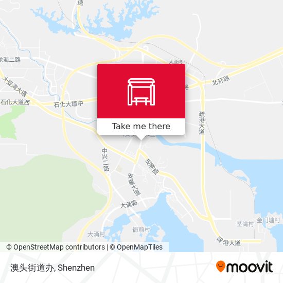 澳头街道办 map