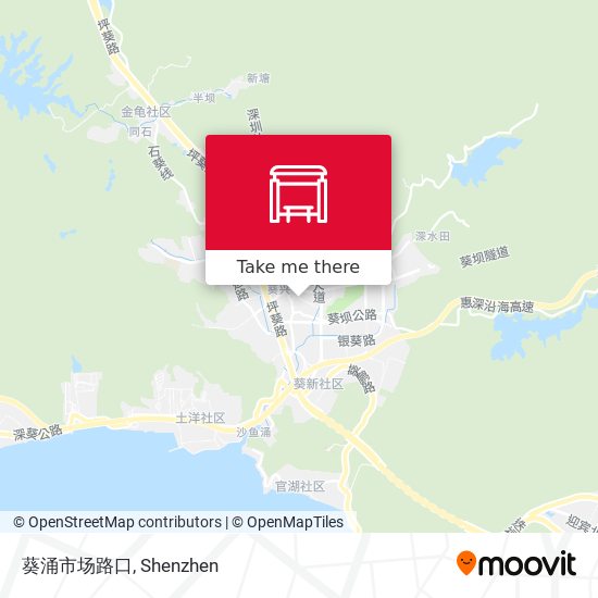 葵涌市场路口 map