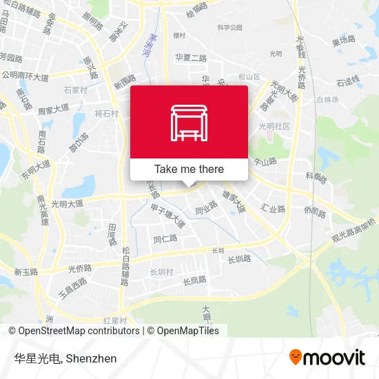 华星光电 map