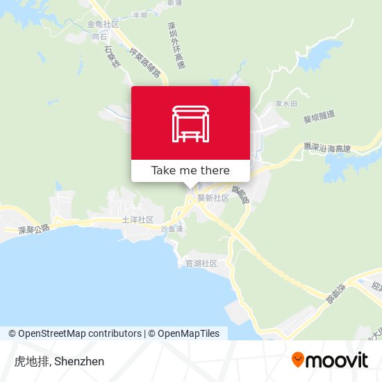 虎地排 map