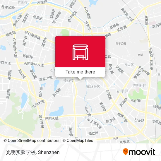 光明实验学校 map