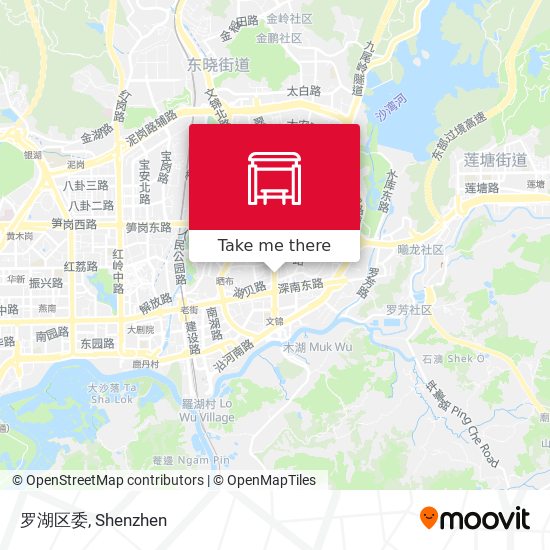 罗湖区委 map