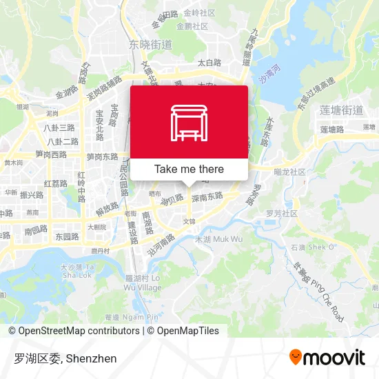 罗湖区委 map