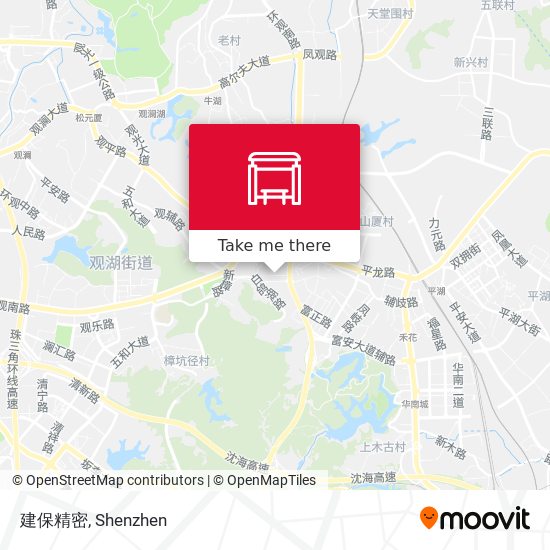 建保精密 map