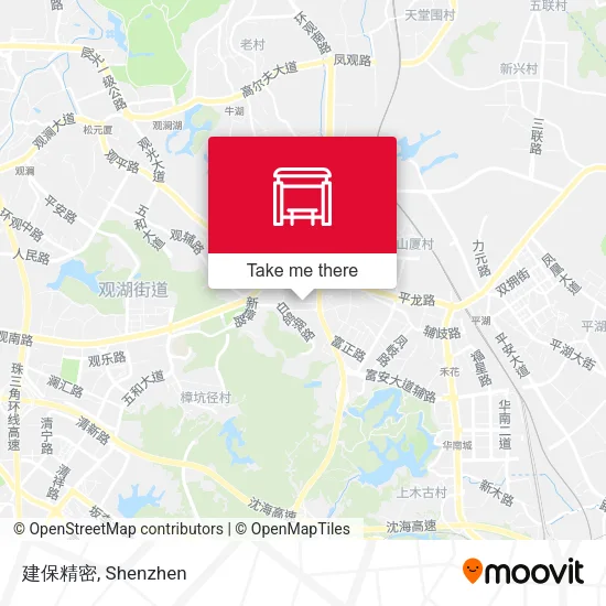 建保精密 map