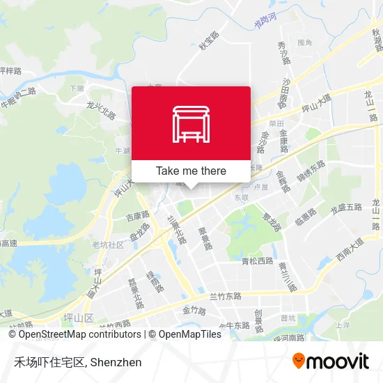 禾场吓住宅区 map