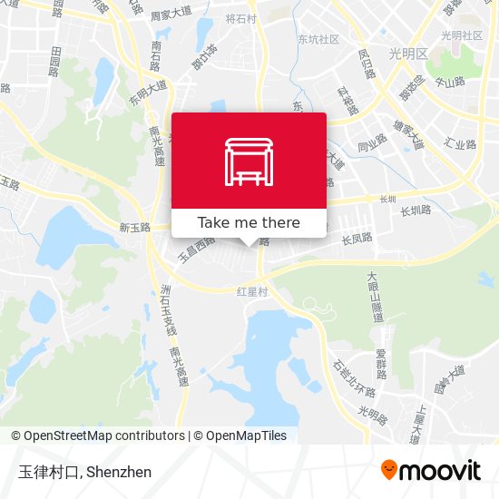 玉律村口 map