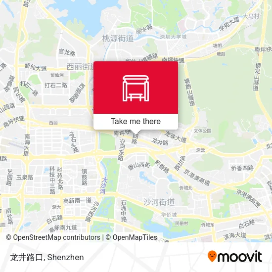 龙井路口 map