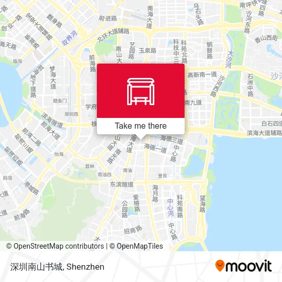 深圳南山书城 map
