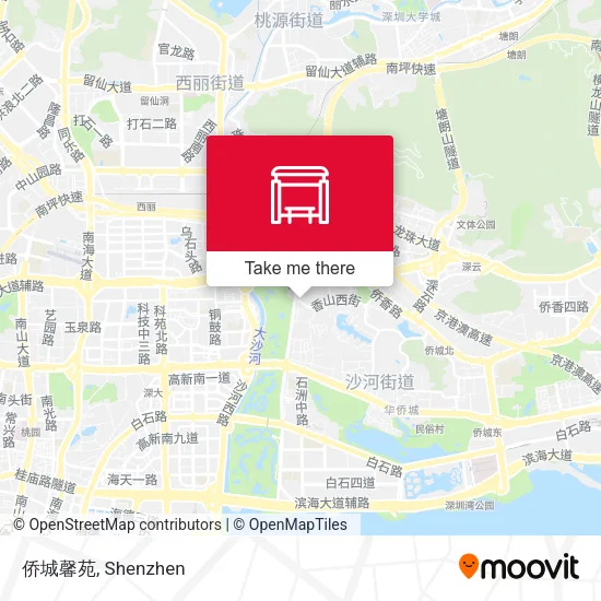 侨城馨苑 map