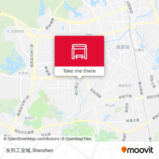 友邦工业城 map