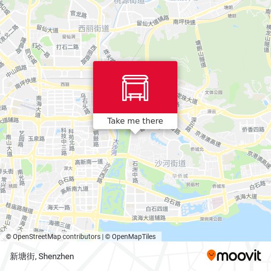 新塘街 map