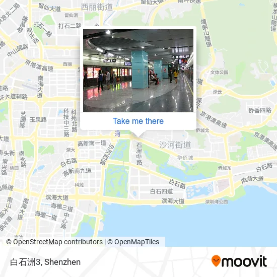 白石洲3 map