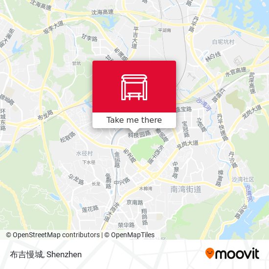 布吉慢城 map