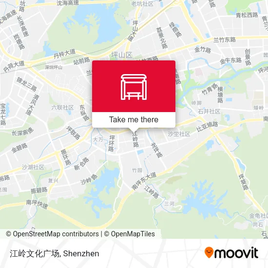 江岭文化广场 map