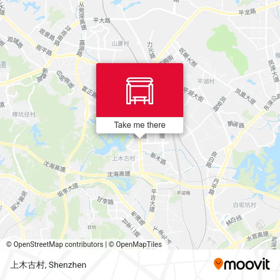 上木古村 map