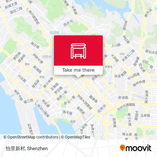 怡景新村 map