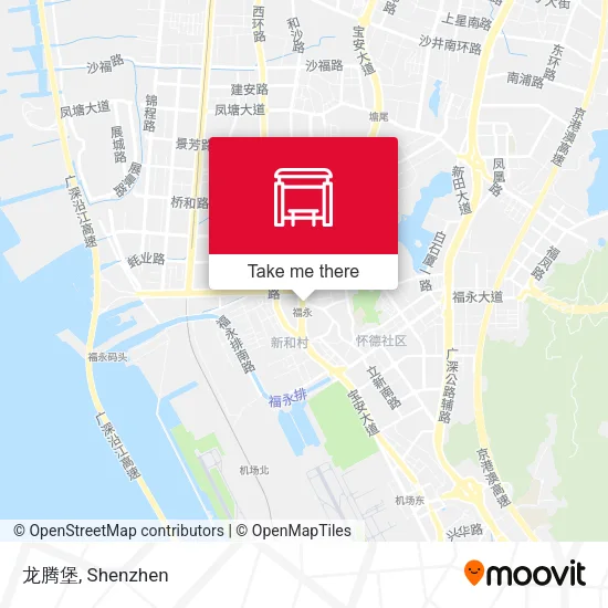 龙腾堡 map