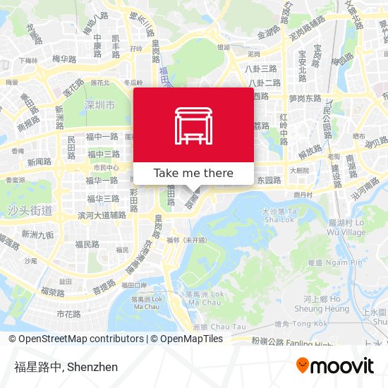 福星路中 map