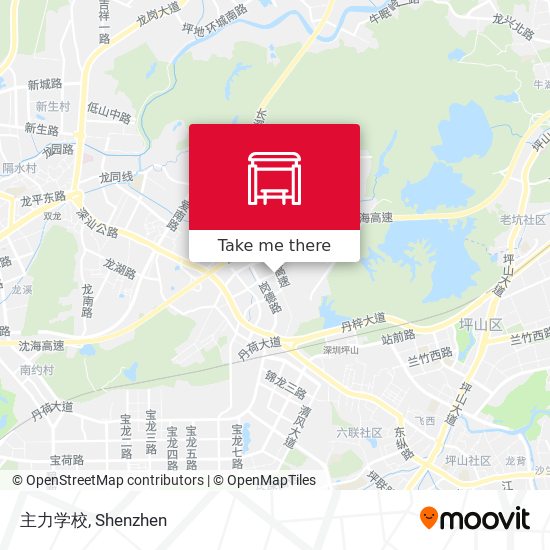 主力学校 map