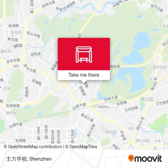 主力学校 map
