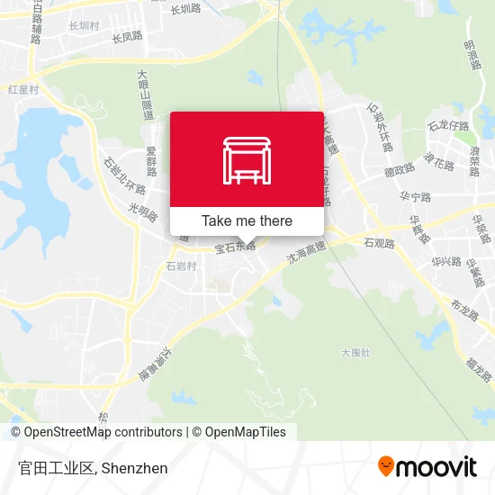 官田工业区 map