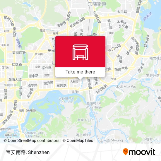 宝安南路 map