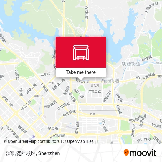 深职院西校区 map