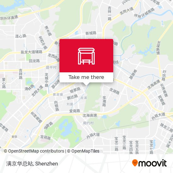 满京华总站 map