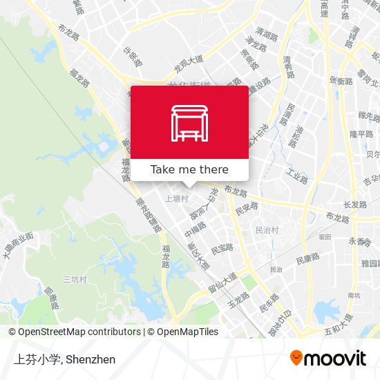 上芬小学 map