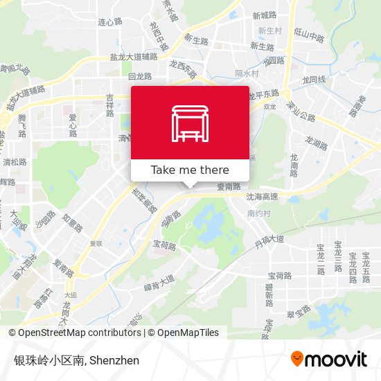 银珠岭小区南 map