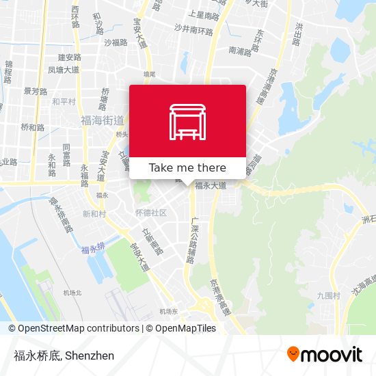 福永桥底 map