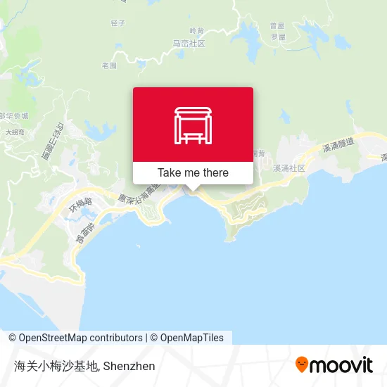 海关小梅沙基地 map