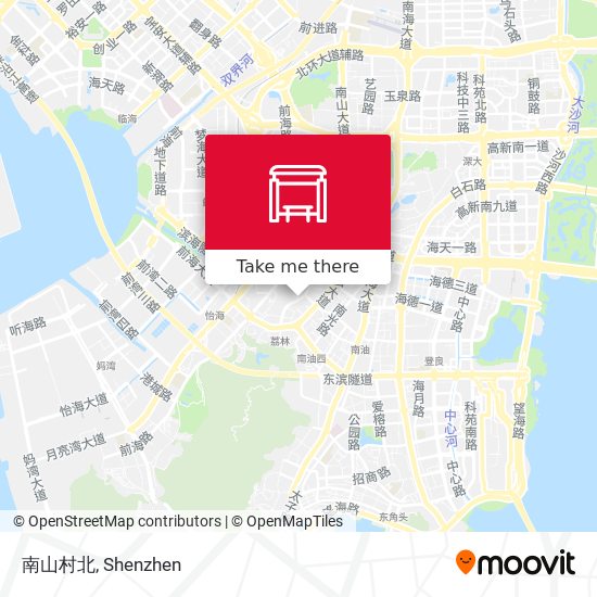 南山村北 map
